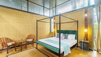 Deluxe villa, uitzicht op tuin