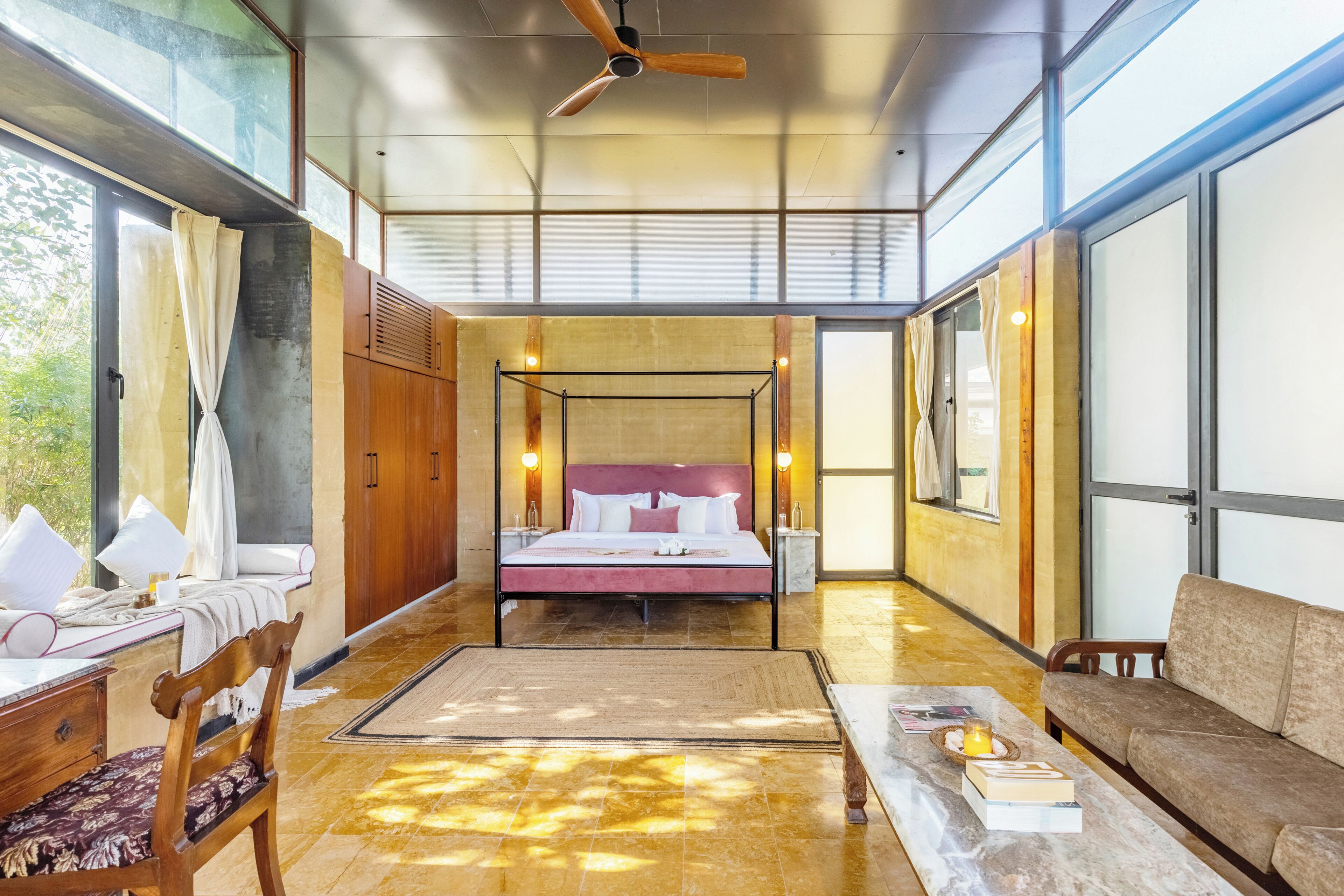 Villa Deluxe, vista al jardín