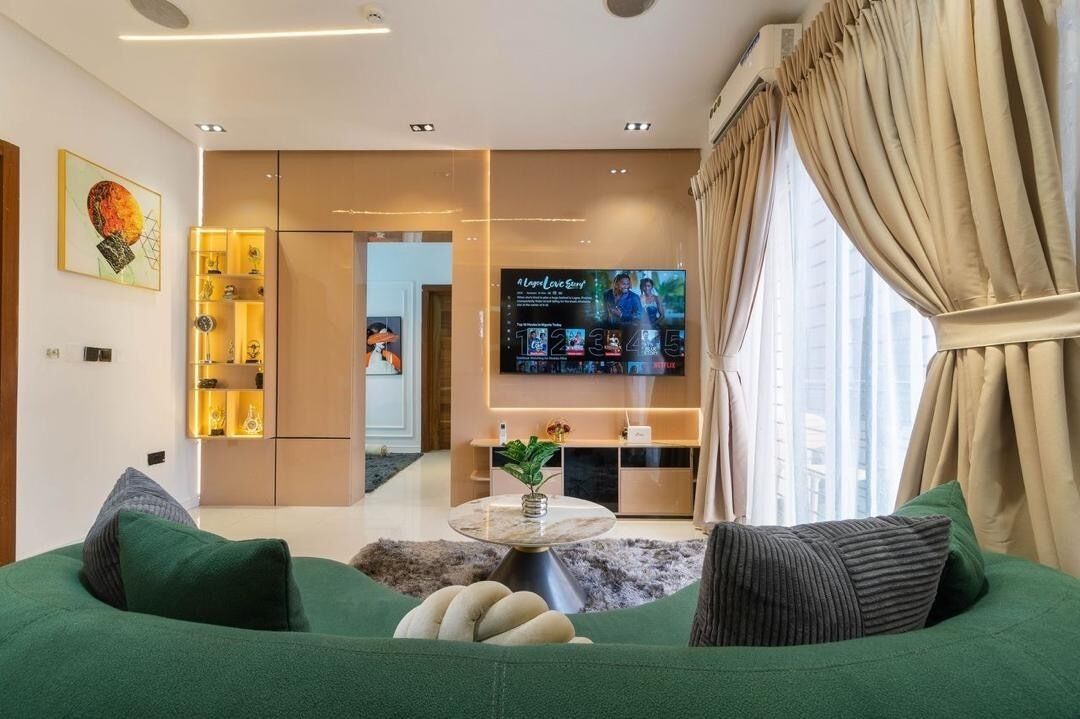 Luksusleilighet, balkong, byutsikt | Innvendig