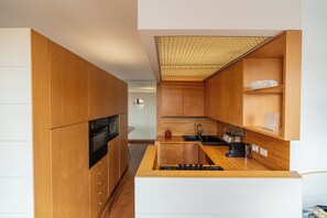 Appartement Duplex, vue fleuve | Cuisine privée