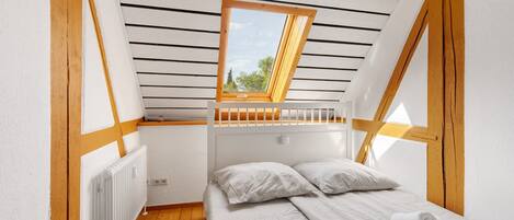 2 slaapkamers, beddengoed