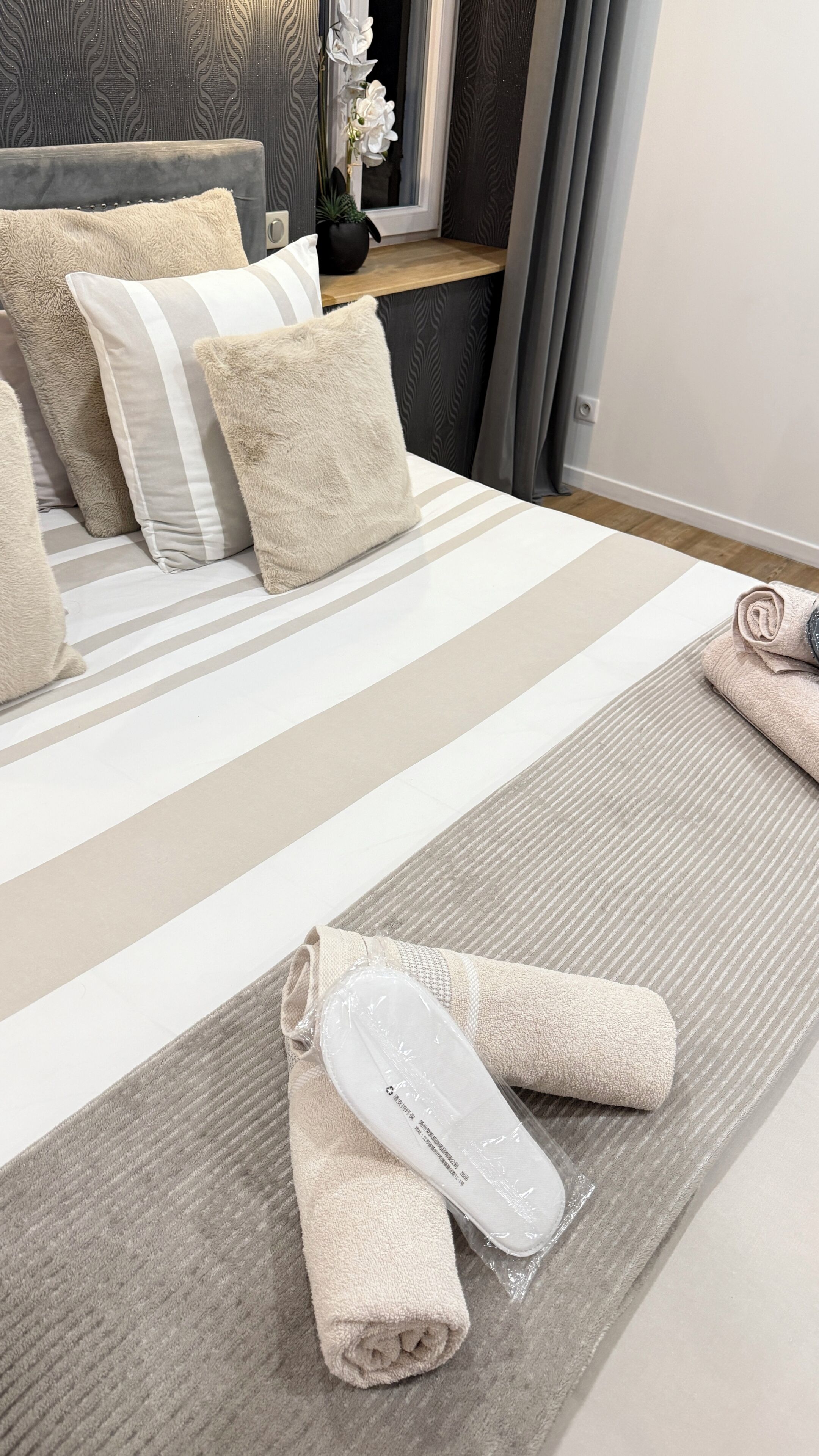 1 chambre, fer et planche à repasser, Wi-Fi, draps fournis