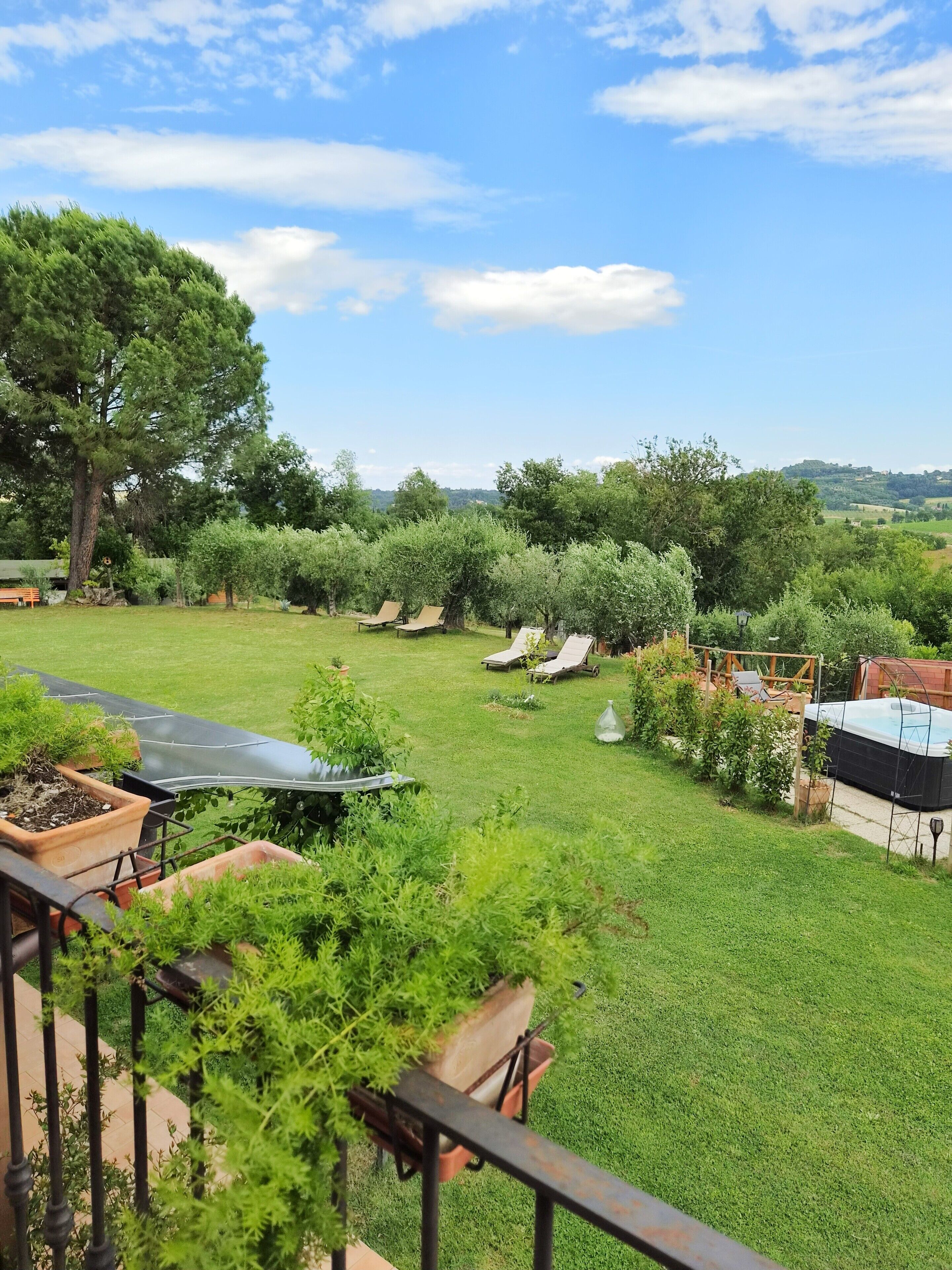 Familienzimmer, Gartenblick