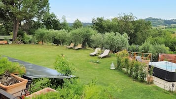 Familienzimmer, Gartenblick