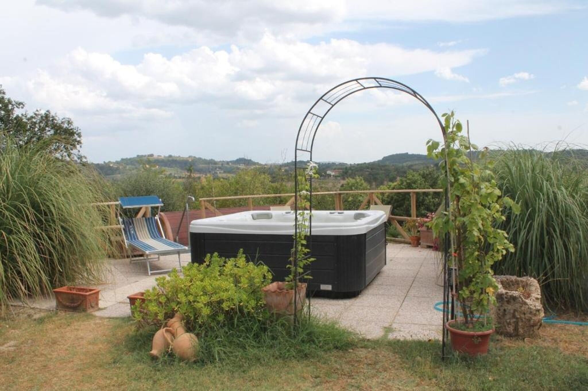 Bain à remous extérieur