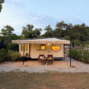 Mobile Home, Patio, Mountain View | Exterior - termfun camping (thungkhwaikin, Klaeng)