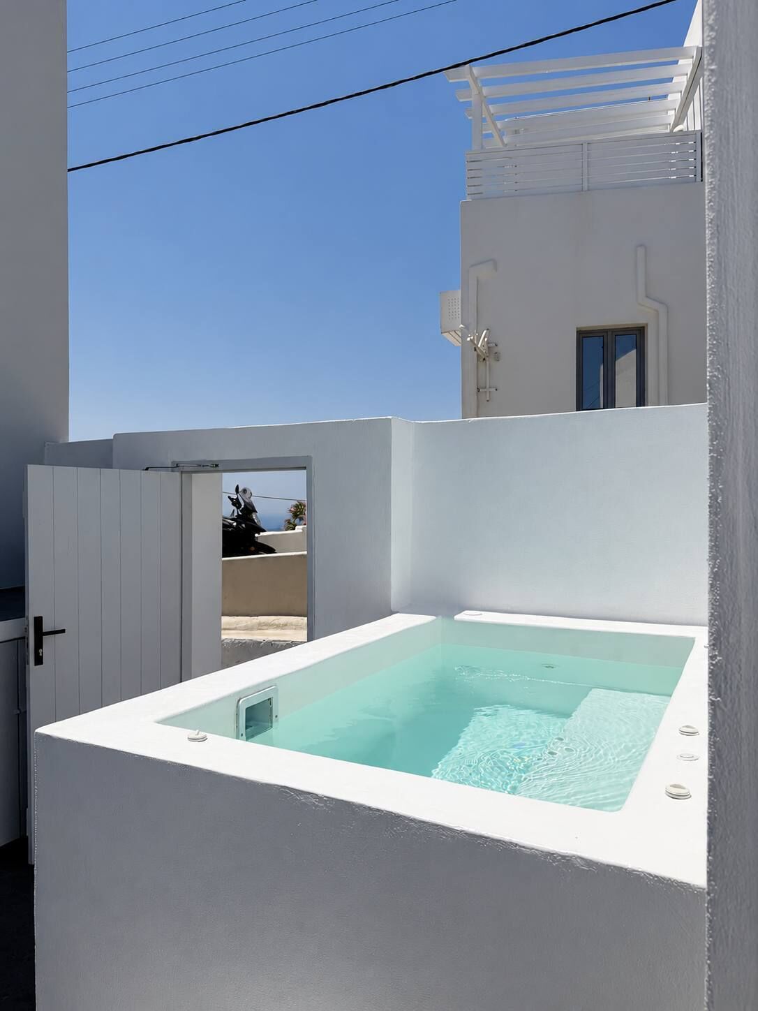 Bain à remous extérieur