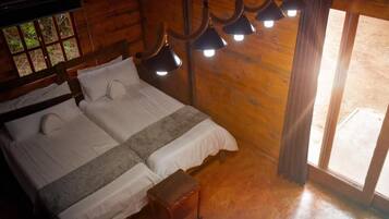 Cabane Familiale, vue jardin