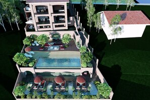 Mặt tiền nơi lưu trú