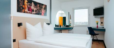 Habitación estándar doble, no fumadores, baño privado