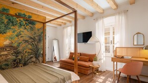 Deluxe-Doppelzimmer, eingeschränkter Meerblick