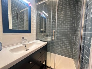 Hair dryer - Spacious duplex apartment sea view - 5 guests (Cabourg)