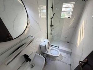 Economy Apartment, Balcony, City View | Bathroom - La Vintage Apartelle (Lekki)