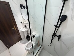 Economy Apartment, Balcony, City View | Bathroom - La Vintage Apartelle (Lekki)