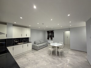 Interior - Modern 1BR Wembley | Free Parking | Best Location (Wembley)