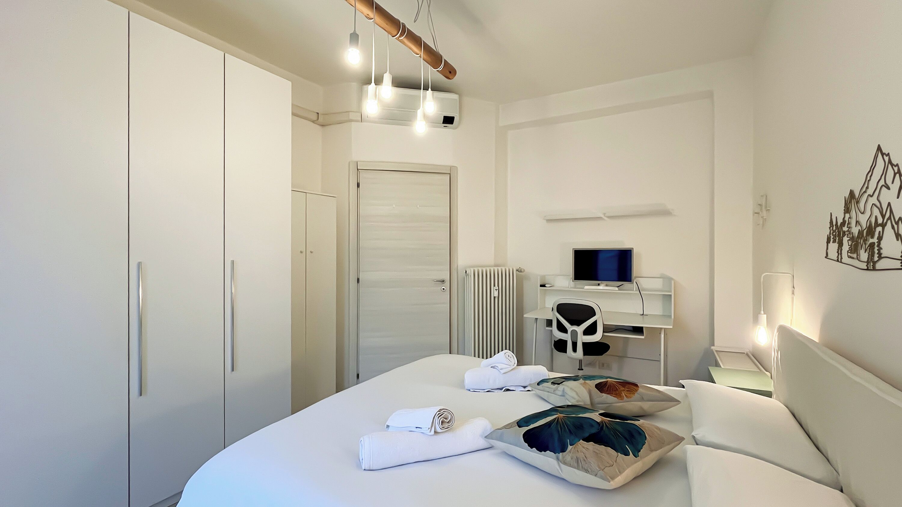 Appartement, balkon, uitzicht op stad