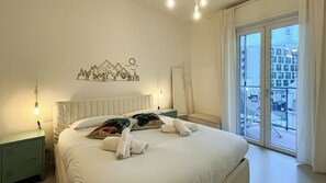 Appartamento, balcone, vista città | Wi-Fi gratuito