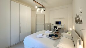 Appartamento, balcone, vista città | Wi-Fi gratuito