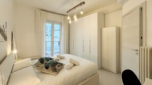 Appartamento, balcone, vista città | Wi-Fi gratuito