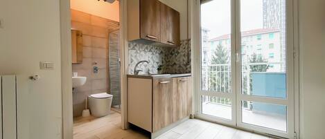 컴포트 아파트, 시내 전망 | 내부