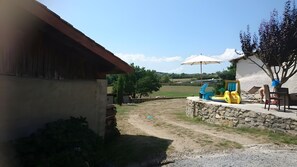 Children’s area - Fully Equipped, Comfortable 50 m² Gîte with Private Parking (Saint-Sixte)