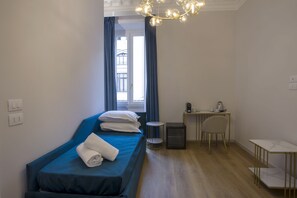 Quarto quádruplo superluxo, vista para a cidade | Parte interna