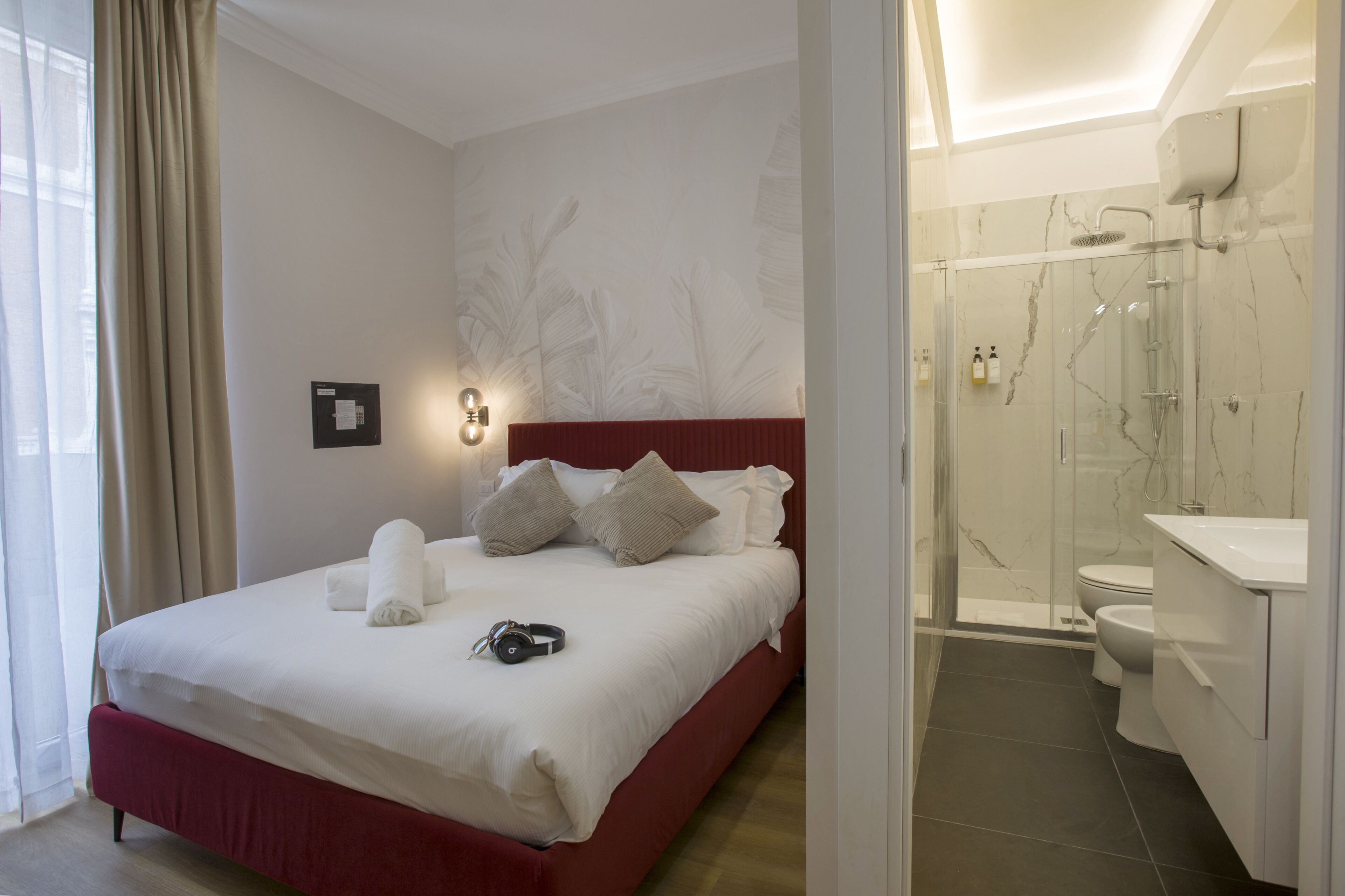 Chambre Double Confort, balcon, vue ville