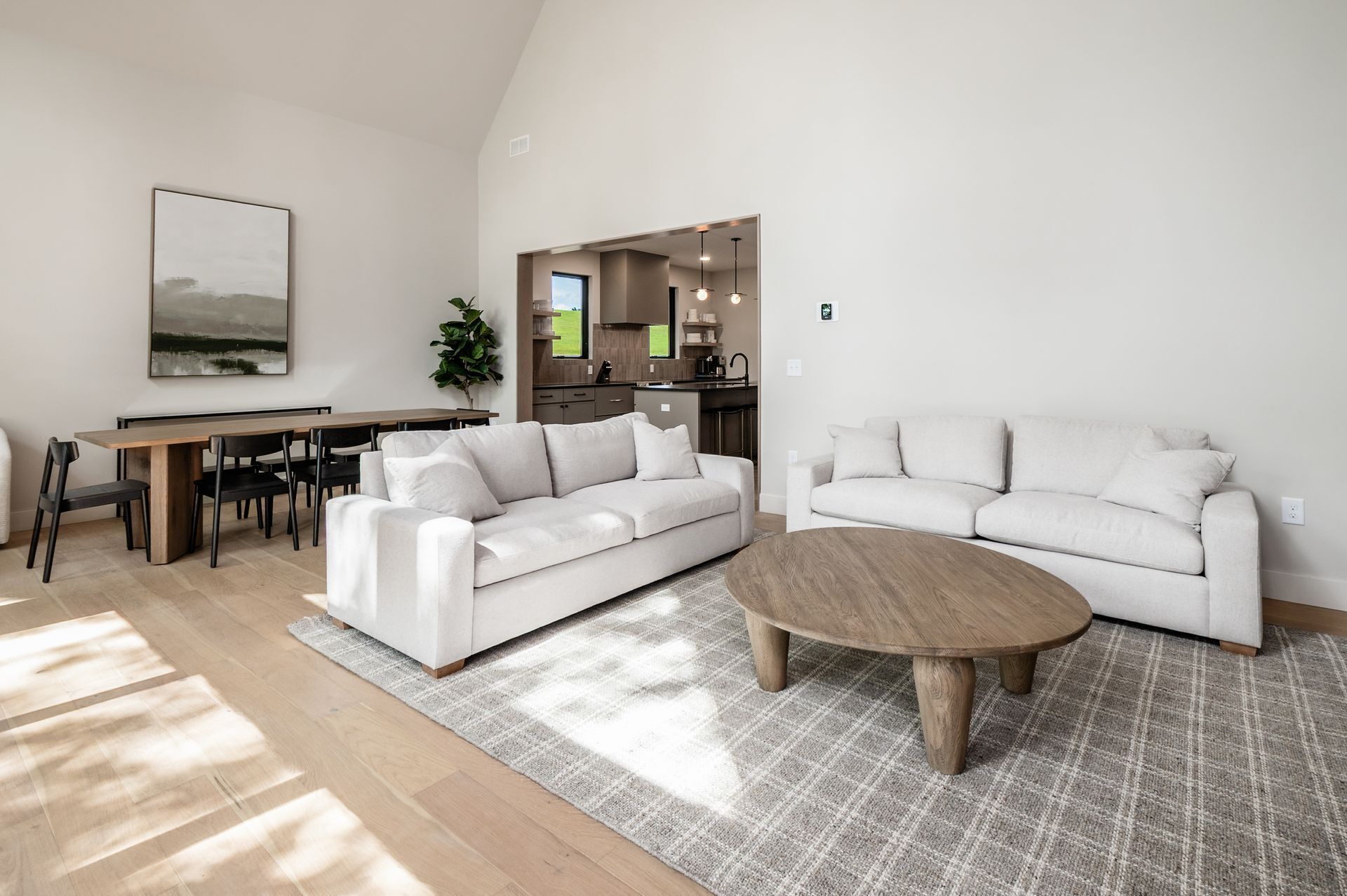 TV connectée, cheminée