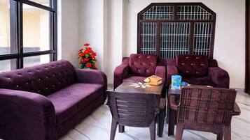 Sala de estar en el lobby