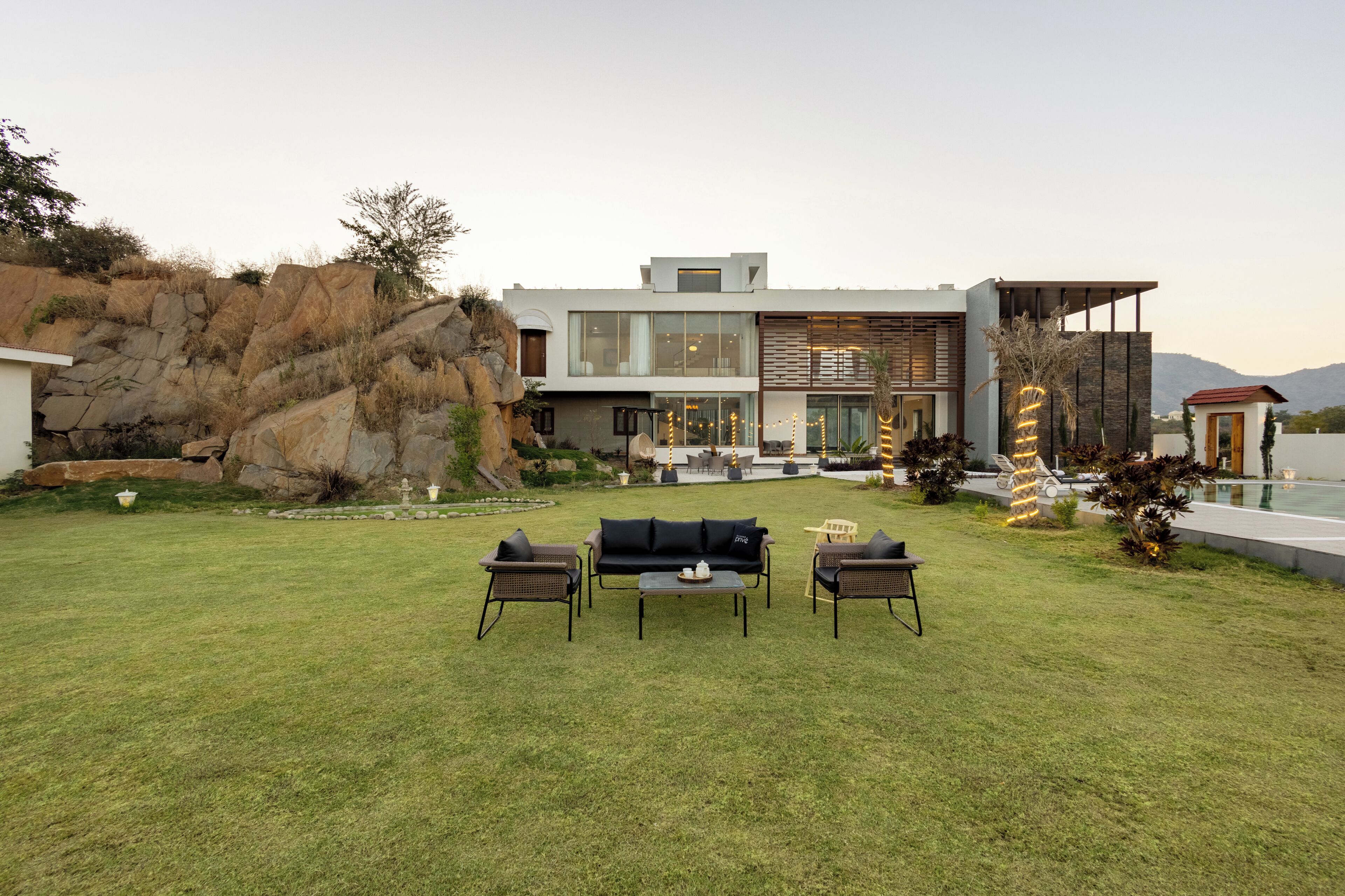 Enceinte de l’hébergement