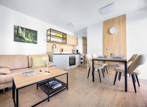 Ferienhütte, 1 Schlafzimmer | Wohnbereich