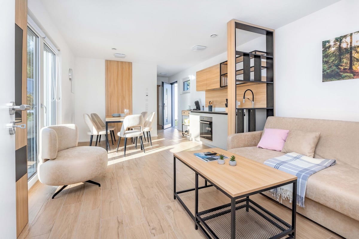 Mökki, 2 makuuhuonetta | Oleskelualue