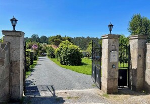 Casa familiare, patio, vista montagna | Parco della struttura