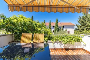 Terrace/patio - Punta Debij Apartments (Punat)