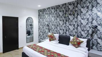 Apartamento luxo, sacada, vista para a cidade