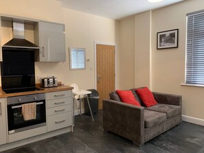 Living area - The Moorlands Suite - 1 Bed Apartment (Alton Towers & Staffordshire Villages)