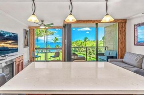 Smart TV, DVD player - Kihei Surfside #512 Oceanfront Condo W/ Stunning Views-Relaxing Coastal Comfort (Kihei, Maui)