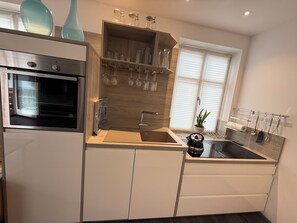 Private kitchen - Vacation apartment Marienplatz (Garmisch-Partenkirchen)