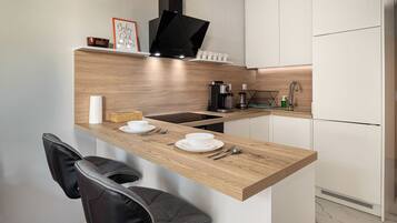 Apartment, Balcony | Private kitchenette