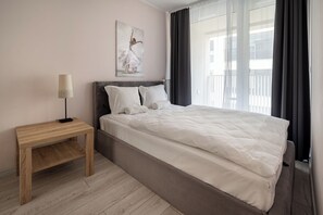 Apartment, Balcony - RentPlanet - Apartament Braniborska II (Wrocław)