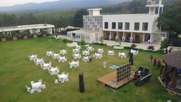 Udendørs banketområde