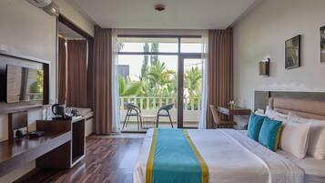 Deluxe kamer, uitzicht op tuin