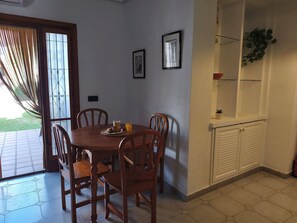 House, 2 Bedrooms, Smoking, Garden View | Dining room - Ground Floor in Playa Flamenca With Pool (Orihuela)