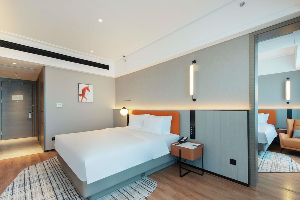 Quarto família, 2 camas de casal