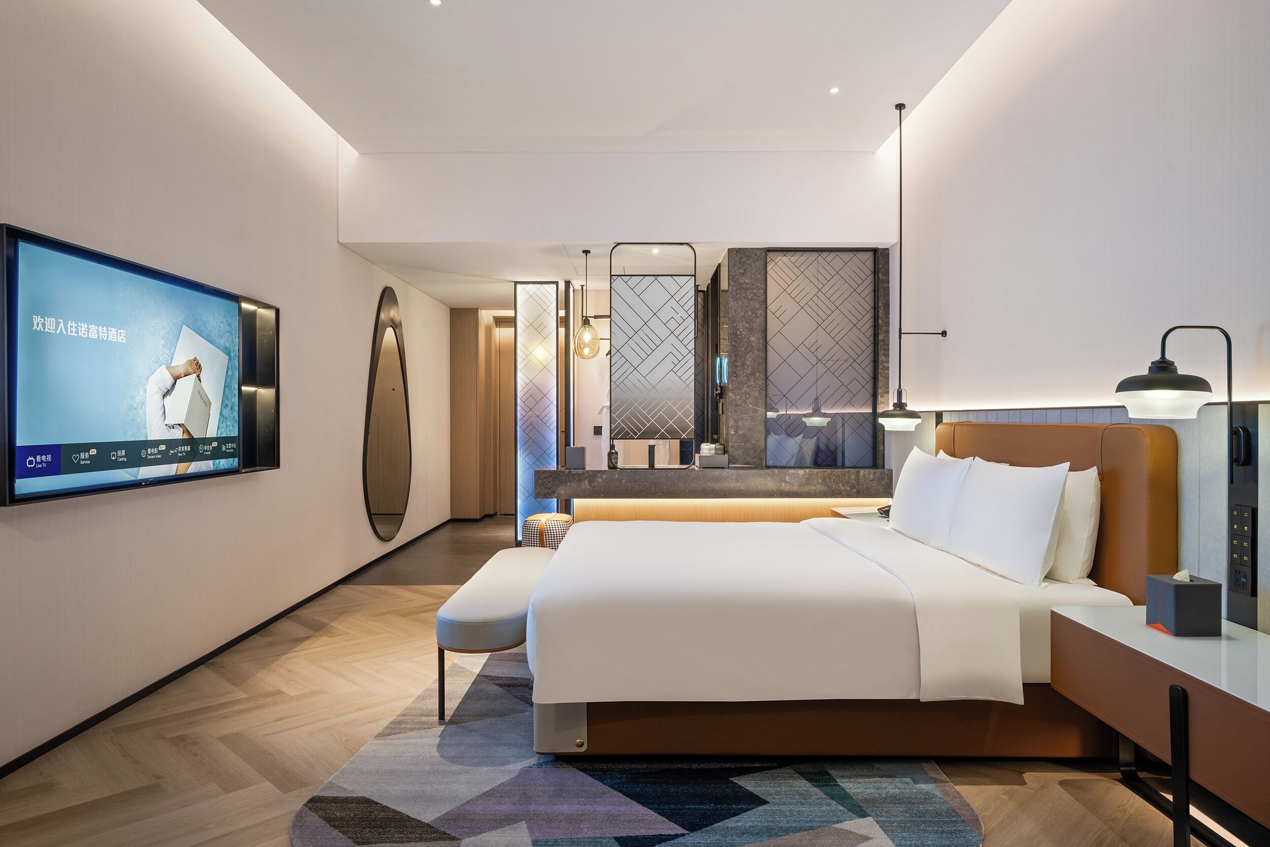 Habitación ejecutiva, 1 cama de matrimonio grande | Ropa de cama de alta calidad y colchones viscoelásticos
