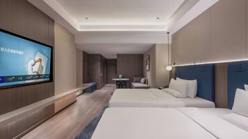 Down duvets, minibar, individually decorated, desk