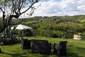 Property grounds - Historic Tuscan Villa with frescoed halls (Toscana)