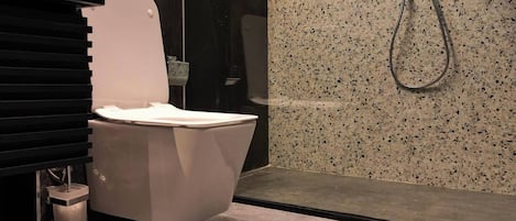 Free toiletries, hair dryer, towels, soap