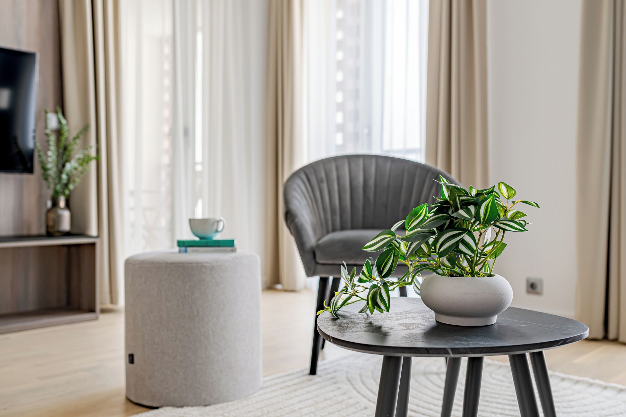 Apartment, Non Smoking, Balcony | Interior