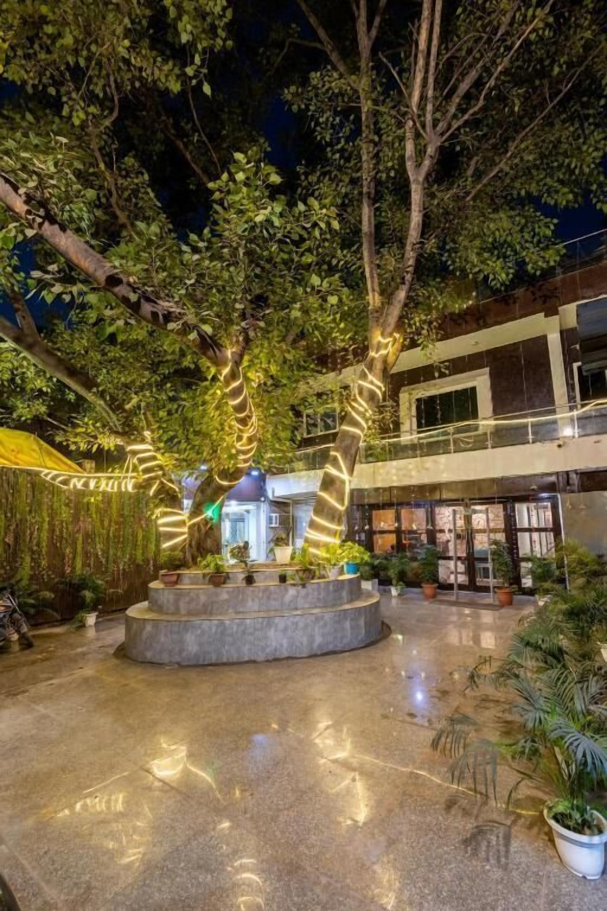 Enceinte de l’hébergement